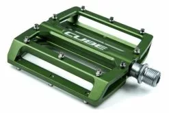 Cube All Mountain TM Flat Fahrrad Pedale Olive Grün