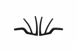 Cube Helmpolster / Ersatzpads 9mm Für Badger Helm Schwarz