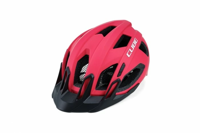 Cube Quest MTB Fahrrad Helm Matt Coral Rot 2023 3 Cube Quest MTB Fahrrad Helm Matt Coral Rot 2023