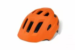 Cube Linok X Actionteam Kinder Fahrrad Helm Matt Orange 2023