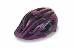 Cube Offpath MTB Fahrrad Helm Lila 2023