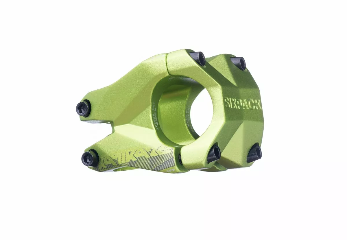 Sixpack Kamikaze Fahrrad Vorbau 31.8mm X 35mm Grün 4 Sixpack Kamikaze Fahrrad Vorbau 31.8mm X 35mm Grün – Bild 2