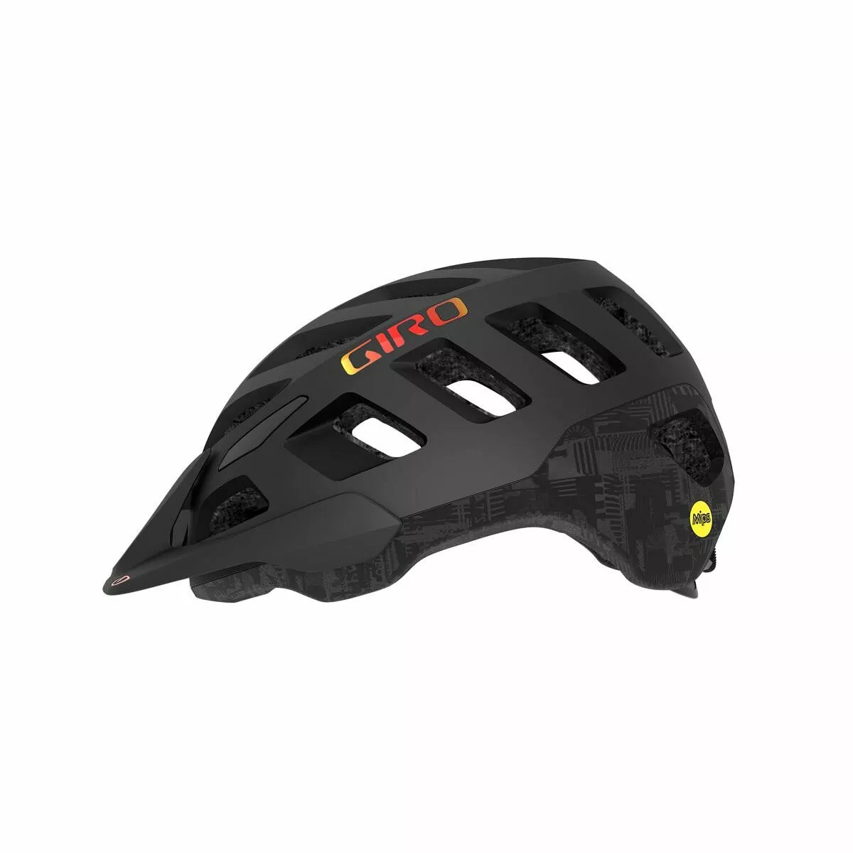 Giro Radix MIPS All Mountain MTB Fahrrad Helm Hypnotic Schwarz 2021 4 Giro Radix MIPS All Mountain MTB Fahrrad Helm Hypnotic Schwarz 2021 – Bild 2