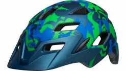 Bell Sidetrack Youth Jugend Fahrrad Helm Gr.50-57cm Camo Blau 2022