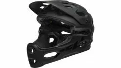 Bell Super 3R MIPS MTB Fahrrad Helm Schwarz/grau 2022