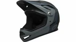 Bell Sanction DH Fahrrad Helm Schwarz/grau 2022