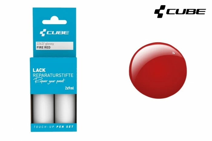 Cube Touch-Up Pen Lackreparaturstift Set 30ml / 49.83¤ / Liter Fire Red 3 Cube Touch-Up Pen Lackreparaturstift Set 30ml / 49.83¤ / Liter Fire Red