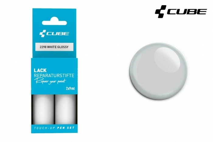 Cube Touch-Up Pen Lackreparaturstift Set 30ml / 49.83 Euro / Liter White Glossy 3 Cube Touch-Up Pen Lackreparaturstift Set 30ml / 49.83 Euro / Liter White Glossy