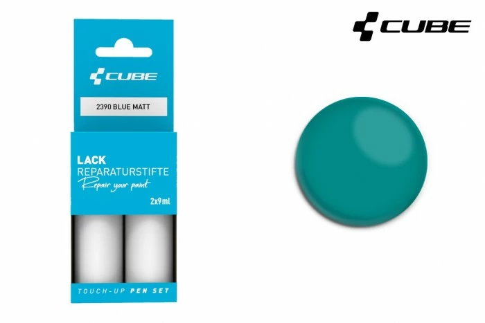 Cube Touch-Up Pen Lackreparaturstift Set 30ml / 49.83 Euro / Liter Matt Blue 3 Cube Touch-Up Pen Lackreparaturstift Set 30ml / 49.83 Euro / Liter Matt Blue