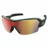 Scott Spur Wechselscheiben Fahrrad Brille Kaki Grün/rot Chrome Enhancer -Fahrräder Verkäufe 2660066312305