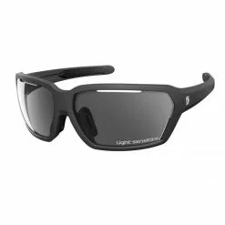 Scott Vector LS Fahrrad Brille Schwarz/grau Light Sensitive