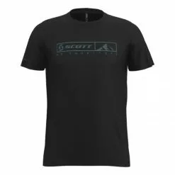 Scott 10 No Shortcuts Freizeit T-Shirt Schwarz 2021
