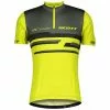 Scott RC Team 20 Fahrrad Trikot Kurz Gelb/schwarz 2021