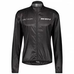 Scott RC Team Fahrrad Windjacke Schwarz 2022