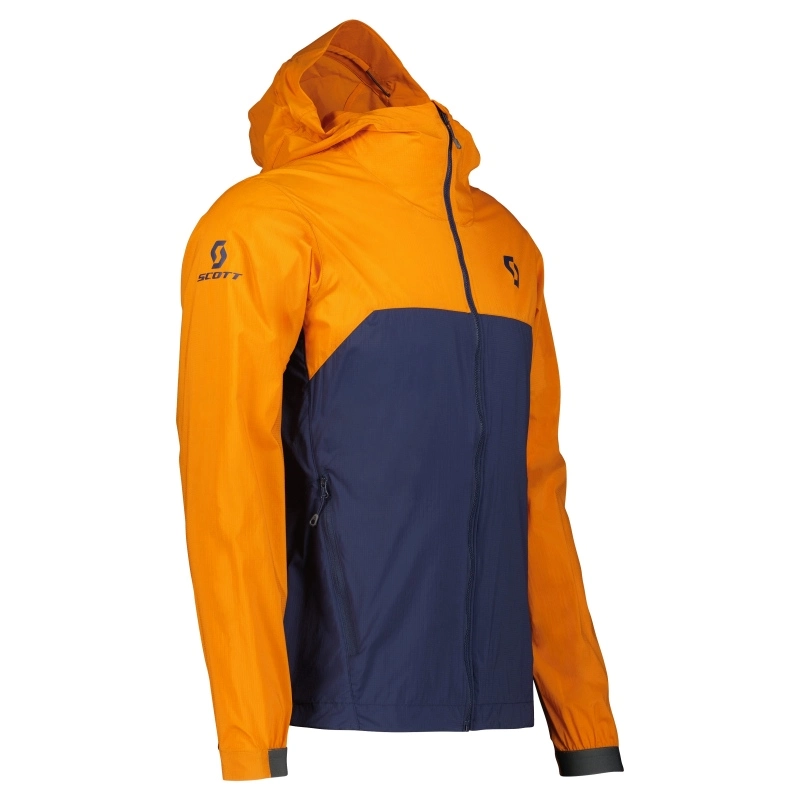Scott Explorair Light Outdoor / Sport Windjacke Midnight Blau/orange 2022 5 Scott Explorair Light Outdoor / Sport Windjacke Midnight Blau/orange 2022 – Bild 3