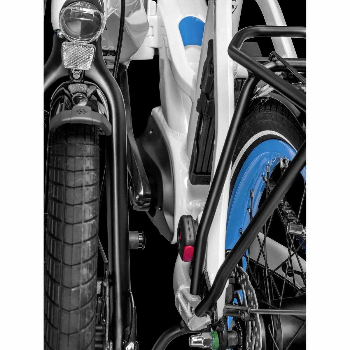 Bergamont Paul-E EQ Expert 20'' Compact Pedelec E-Bike Fahrrad Weiß/blau 2022 5 Bergamont Paul-E EQ Expert 20'' Compact Pedelec E-Bike Fahrrad Weiß/blau 2022 – Bild 3