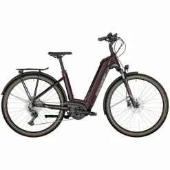 Bergamont E-Horizon Expert Wave Unisex Pedelec E-Bike Trekking Fahrrad Aubergine Rot/schwarz 2022