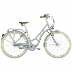 Bergamont Summerville N7 CB Damen Retro City Fahrrad Ice Blau 2022