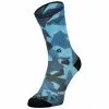 Scott Trail Camo Map Fahrrad Socken Blau/schwarz 2021