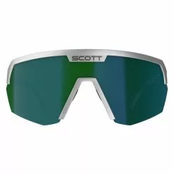 Scott Sport Shield Supersonic Edition Wechselscheiben Fahrrad Brille Silberfarben/grün Chrome -Fahrräder Verkäufe 2815240012121A