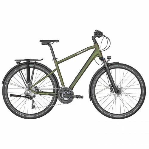 Scott Sub Sport 10 Trekking Fahrrad Grün 2022 3 Scott Sub Sport 10 Trekking Fahrrad Grün 2022