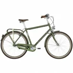 Bergamont Summerville N7 FH Retro City Fahrrad Grün 2022