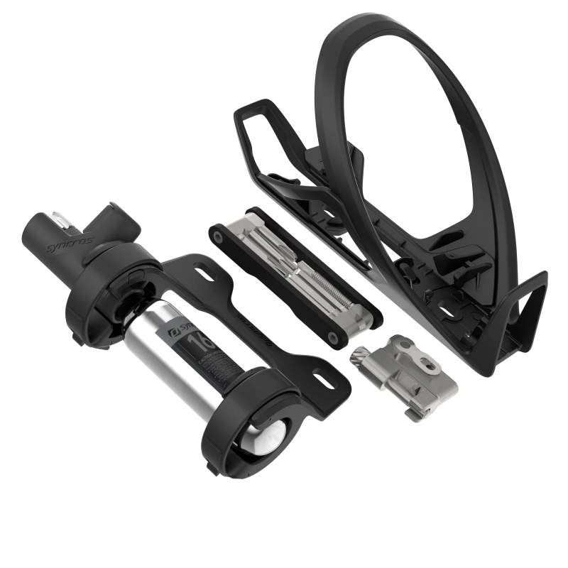 Syncros IS Cache 2.0 HV Fahrrad Flaschenhalter Inkl. Mini Werkzeug / Kettenwerkzeug / CO2 Kartusche Schwarz 5 Syncros IS Cache 2.0 HV Fahrrad Flaschenhalter Inkl. Mini Werkzeug / Kettenwerkzeug / CO2 Kartusche Schwarz – Bild 3