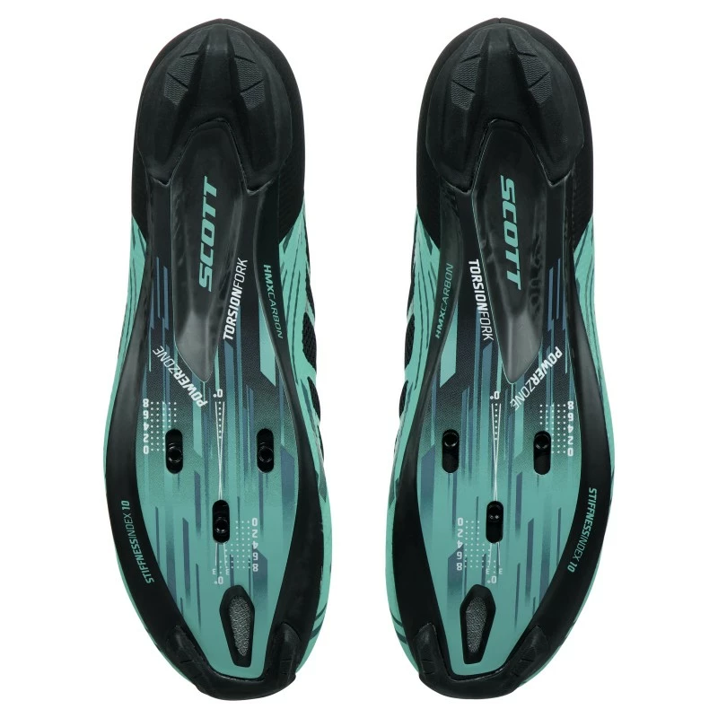 Scott Road RC Evo Supersonic Rennrad Fahrrad Schuhe Grün/schwarz 2022 6 Scott Road RC Evo Supersonic Rennrad Fahrrad Schuhe Grün/schwarz 2022 – Bild 4