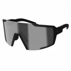 Scott Shield Compact Wechselscheiben Fahrrad Brille Schwarz/grau Chrome