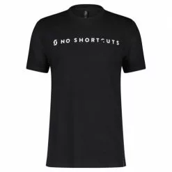 Scott No Shortcuts Freizeit T-Shirt Schwarz 2023