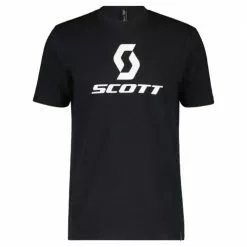 Scott Icon Freizeit T-Shirt Schwarz 2023