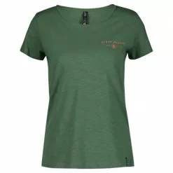 Scott Graphic Slub Damen Freizeit T-Shirt Grün 2022