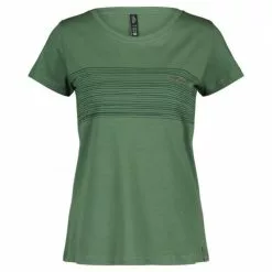Scott Stripes Damen Freizeit T-Shirt Grün 2022