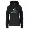 Scott Icon Damen Freizeit Hoody / Pullover Schwarz 2023 -Fahrräder Verkäufe 2892800001