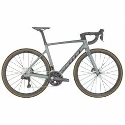 Scott Addict RC 15 Carbon Rennrad Prism Grau/grün 2023