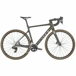 Scott Addict 10 Carbon Rennrad Schwarz/flakes Gelb 2023
