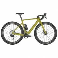 Scott Solace Gravel ERide 10 Carbon Pedelec E-Bike Rennrad Savannah Grün/schwarz 2023