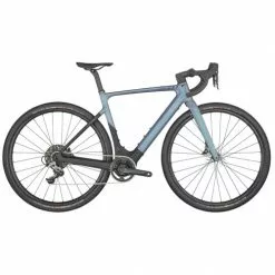 Scott Contessa Solace Gravel ERide 15 Damen Carbon Pedelec E-Bike Rennrad Unicorn Blau 2023
