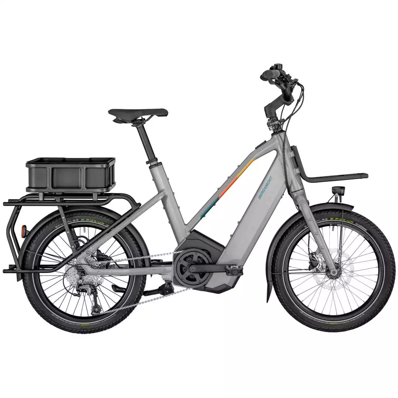 Bergamont Hans-E Pedelec E-Bike Lastenrad Grau 2023 6 Bergamont Hans-E Pedelec E-Bike Lastenrad Grau 2023 – Bild 4