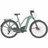 Bergamont E-Horizon Premium SUV Damen Pedelec E-Bike Trekking Fahrrad Flaky Grün 2023 -Fahrräder Verkäufe 290954