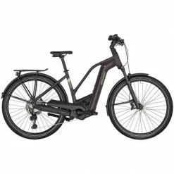 Bergamont E-Horizon Premium Expert Damen Pedelec E-Bike Trekking Fahrrad Cassis Rot 2023
