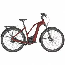 Bergamont E-Horizon Premium Pro Belt Damen Pedelec E-Bike Trekking Fahrrad Rot 2023