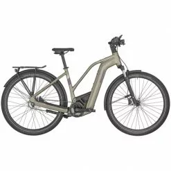 Bergamont E-Horizon Elite 7 Belt Damen Pedelec E-Bike Trekking Fahrrad Taupe Braun 2023