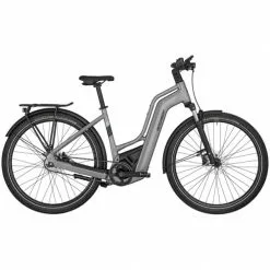 Bergamont E-Horizon Elite 7 Belt Amsterdam Unisex Pedelec E-Bike Trekking Fahrrad Grau 2023