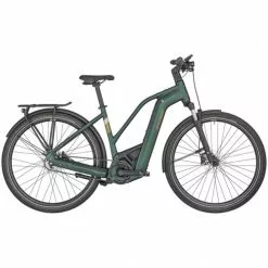 Bergamont E-Horizon Elite 6 Belt Damen Pedelec E-Bike Trekking Fahrrad Matt Grün 2023