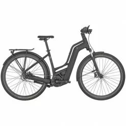 Bergamont E-Horizon Elite 6 Belt Amsterdam Unisex Pedelec E-Bike Trekking Fahrrad Matt Schwarz 2023