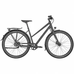 Bergamont Vitess N8 Belt Damen Trekking Fahrrad Schwarz 2023