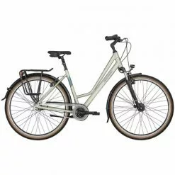 Bergamont Horizon N7 CB Amsterdam Unisex Trekking Fahrrad Creme Silberfarben 2023