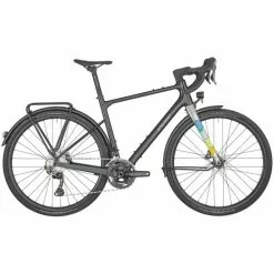 Bergamont Grandurance RD Elite Carbon Gravel Fahrrad Flaky Schwarz 2023