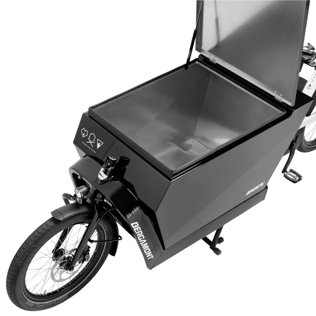 Bergamont LJ Alloy Box Transportkiste Für E-Cargoville LJ 50cm Schwarz 4 Bergamont LJ Alloy Box Transportkiste Für E-Cargoville LJ 50cm Schwarz – Bild 2